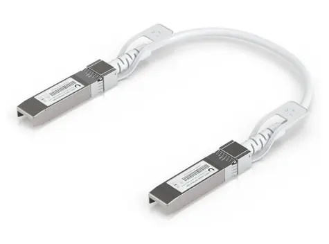 Ubiquiti Uplink Cable SFP28 30cm bílá / 1/10/25Gbps / podpora SFP/SFP+ / průměr 3mm