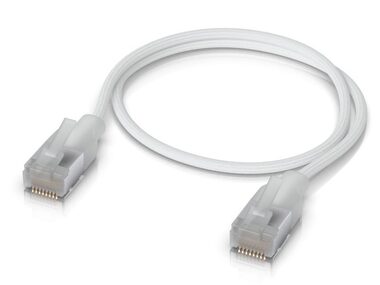 Ubiquiti UniFi Premium Patch Cable 10 GbE 30cm bílá