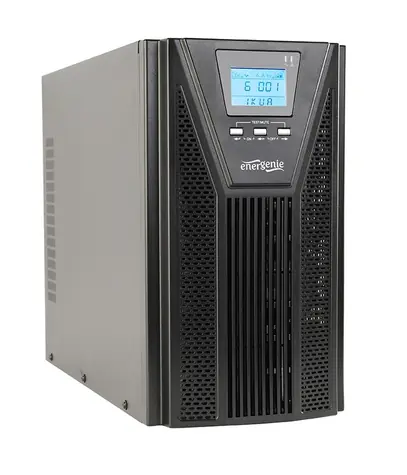 Gembird EG-UPSO-2000 černá / 2000 VA / 1800W / 220 VAC / 2 x Schuko