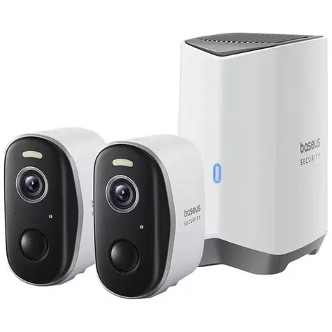 Baseus Security N1 Plus 2K / Kamerový systém / 2x kamera N1 Plus & centrální stanice