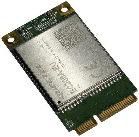 MikroTik R11eL-EC200A-EU Síťová karta / mini PCIe / 4G / LTE / 3G / 2G / 2× u.FL