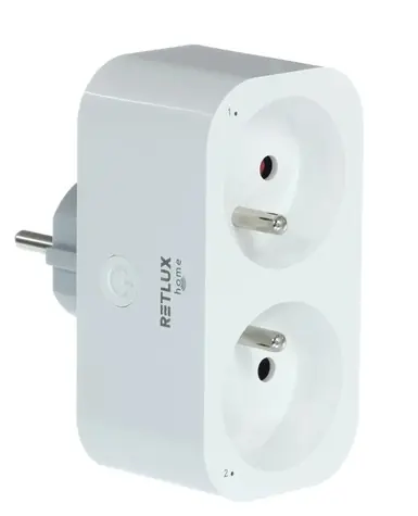 RETLUX RSH 203 Wi-Fi smart rozdvojka FR 16A bílá