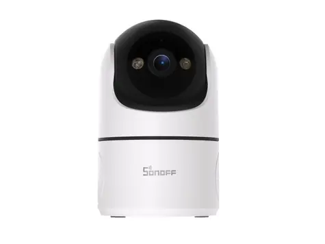 SONOFF CAM-PT2 Pan-Tilt 2 bílá / Vnitřní IP kamera / 1920x1080 / IR / Wi-Fi / USB-C / microSD