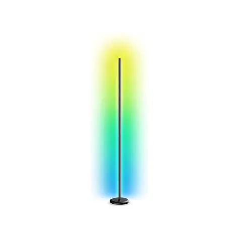 Nanoleaf Matter Smart Multicolor Floor Lamp černá / Chytrá stojací lampa / Bluetooth / Wi-Fi