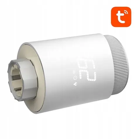 Rozbaleno - Avatto TRV10 bílá / Chytrá termostatická hlavice / ZigBee / rozbaleno