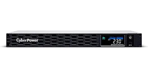 CyberPower CP1500EIPFCRM1U / 1500 VA / 900 W / 1U / 10A / (2)C14 / (6) IEC C13
