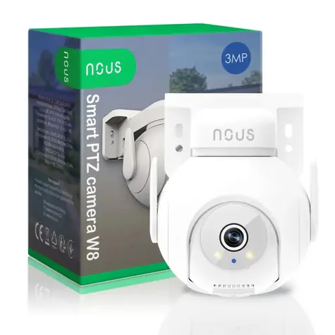 Nous W8 WiFi Smart PTZ Venkovní IP Kamera 3MP Tuya