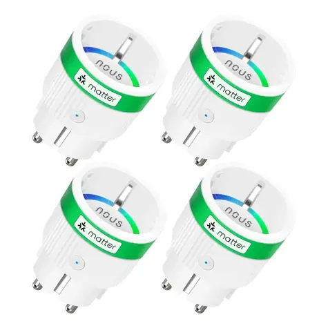 Nous A8M Matter Smart Zásuvka 16A / WiFi / 4 ks
