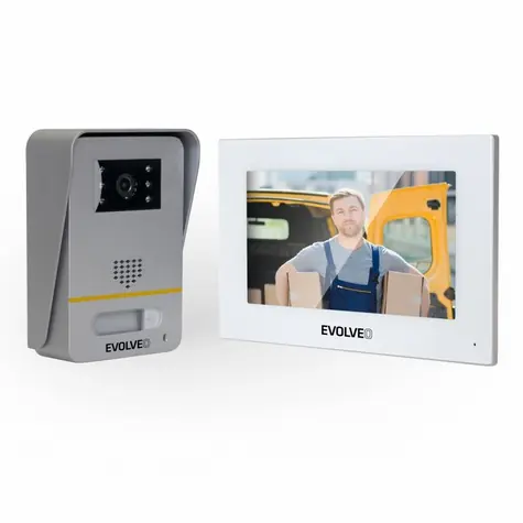 Rozbaleno - EVOLVEO DoorPhone AP1 / dveřní videotelefon pro jeden byt / barevný displej  / rozbaleno