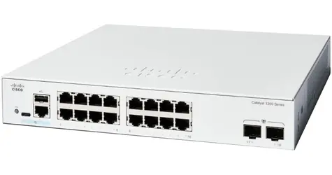 Cisco Catalyst C1200-16T-2G / Switch / 16x RJ-45 10|100|1000 / 2x SFP / VLAN