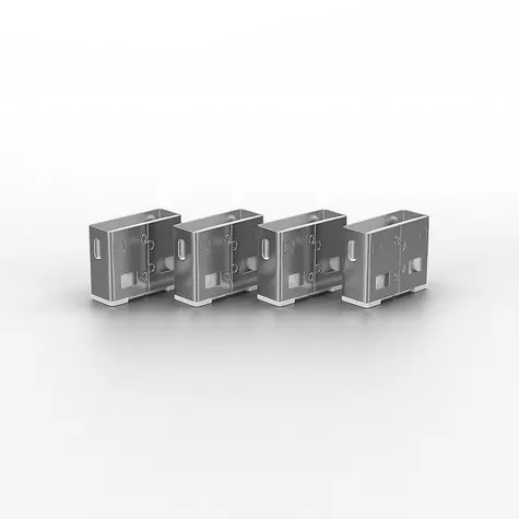 Lindy 40464 Blokátor portů USB bez klíče bílá / 10 ks