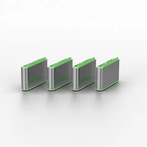 Lindy 40426 Blokátor portů USB-C zelená / 4 ks