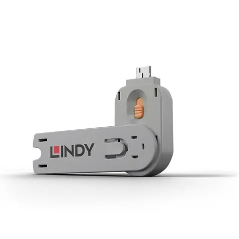 Lindy 40623 Klíč pro blokátor portů USB-A oranžová