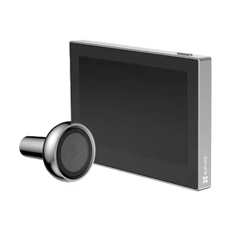 EZVIZ HP2 Chytré dveřní kukátko černá / 146° / Wi-Fi / 2K / Monitor 4.3" / 2200 mAh