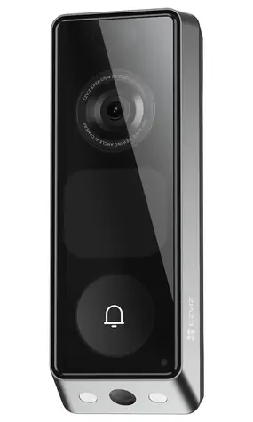 EZVIZ EP8 Ultra Chytrý videozvonek / Duální kamera / Wi-Fi / 32 GB / 9600 mAh / IP65