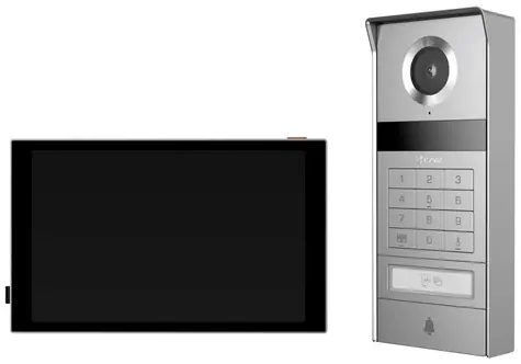 EZVIZ TP9 Pro Chytrý domácí interkom černo-stříbrná / Wi-Fi / 4K / dotykový monitor 8" / bezdrátový zvonek / IP65