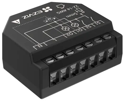 EZVIZ T35WM Chytré Wi-Fi relé / měření spotřeby / 1 kanál / Wi-Fi