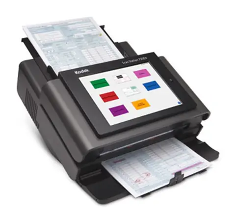 Kodak Alaris Scanstation 730EX Plus / Skener / LCD displej / A4 / 600 dpi / 70 ppm / LAN / ADF / OCR