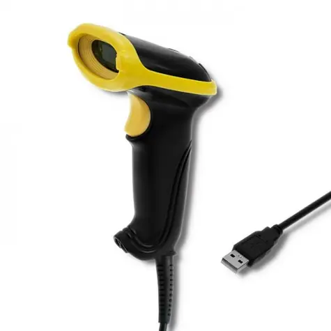 Qoltec 50860 Čtečka čárových kódů / 1D / USB