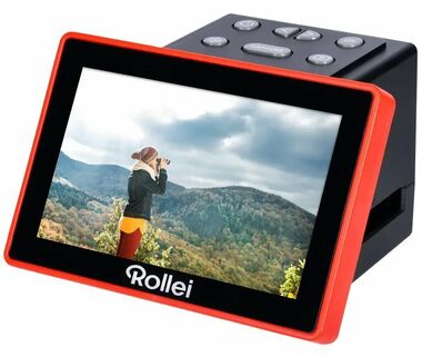 Rollei DF-S 1300 SE černá / skener / negativy&diapozitivy / 13Mpx / 4300 DPI / 2.4" LCD / SDHC / USB-C / HDMI