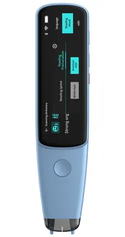 Ectaco Anobic ST2 kapesní skener - překladač modrá / USB / WiFi / BT / MP3
