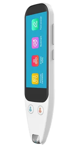 Ectaco Anobic ST3 kapesní skener - překladač bílá / USB / WiFi / BT / MP3