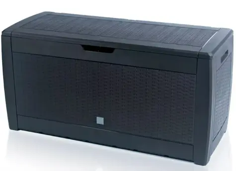 PROSPERPLAST Zahradní box RATO černá / 310l / 119 x 60 x 48 cm 