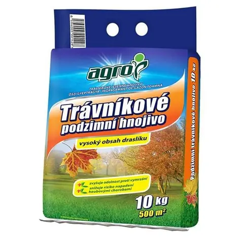 Agro Podzimní trávníkové hnojivo 10 kg