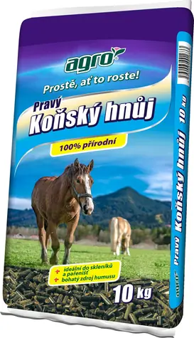 Agro Pravý koňský hnůj 10 kg