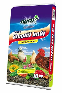 Agro Pravý slepičí hnůj 10 kg
