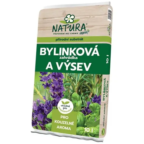 Agro NATURA Substrát pro bylinky a výsev 10l