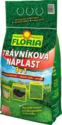 Agro Floria Trávníková náplast 3v1 1kg
