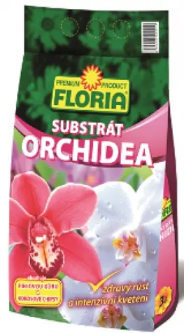 Agro FLORIA Substrát pro orchideje 3l