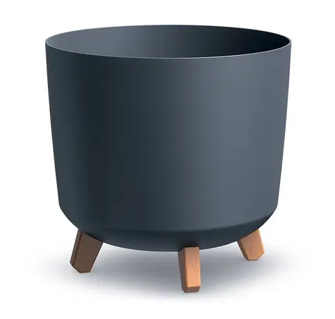 PROSPERPLAST GRACIA TUBUS 29.8 cm antracit / Květináč 