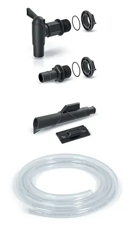 PROSPERPLAST ICANSET 5 (kohoutek+ přípojky + hadice) / Příslušenství k sudům na dešťovou vodu 