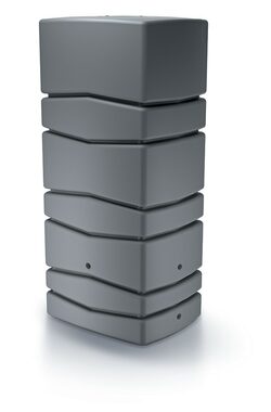 PROSPERPLAST AQUA TOWER světle šedá 650l / Sud na dešťovou vodu