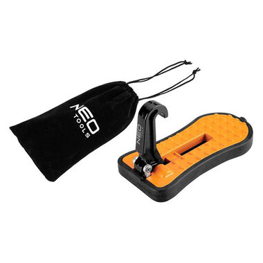 NEO TOOLS 10-477 oranžová / Auto schůdek 3v1 / nosnost až 230 kg / protiskluzová základna