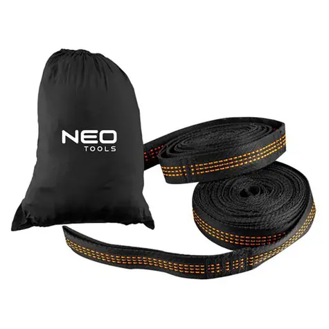 NEO TOOLS 63-141 / popruhy pro houpací síť / 2.5 m