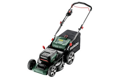 Metabo RM 36-18 LTX BL 46 / Aku sekačka na trávu / 18V / koš 55 L / 2x 5.2 Ah