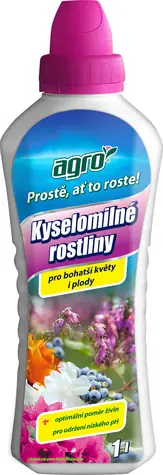 Agro Kapalné hnojivo pro kyselomilmé rostliny 1 l / Hnojivo