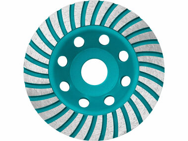 TOTAL-TOOLS TAC2411251 / Brusný kotouč diamantový / 125 x 22.22 mm 