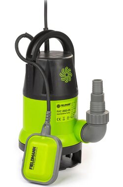 FIELDMANN FVC 2003-EK / Kalové čerpadlo / 400 W / Max. výtlak: 6 m /  Max. ponor: 5 m / 7500 l/hod