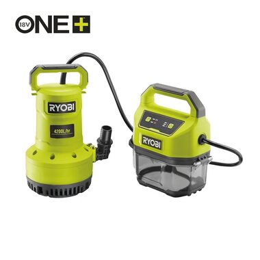 Ryobi RY18SPA / Ponorné čerpadlo / 18V / 4200 l-h / Bez aku