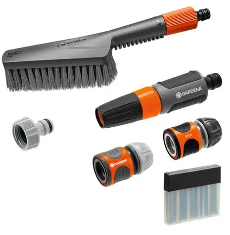 Gardena 18862-20 Cleansystem ruční kartáč S měkký – sada