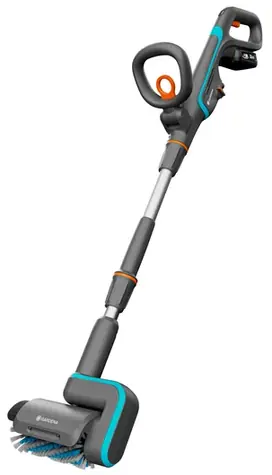 Gardena 14841-20 AquaBrush Patio 03/18V P4A / Akumulátorový multi čistič / 18V / 2.5 Ah