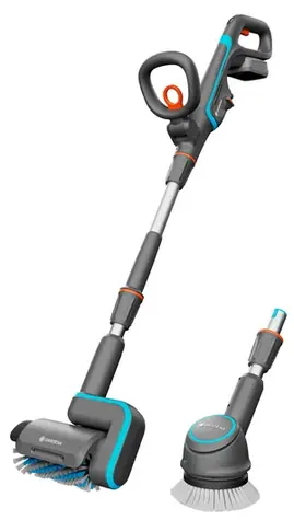 Gardena 14842-20 AquaBrush Universal 04/18V P4A / Akumulátorový multi čistič / 18V / 2.5 Ah