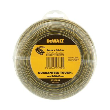 DeWalt DT20651 Zastřihovací šňůra 2 mm x 68.6 m
