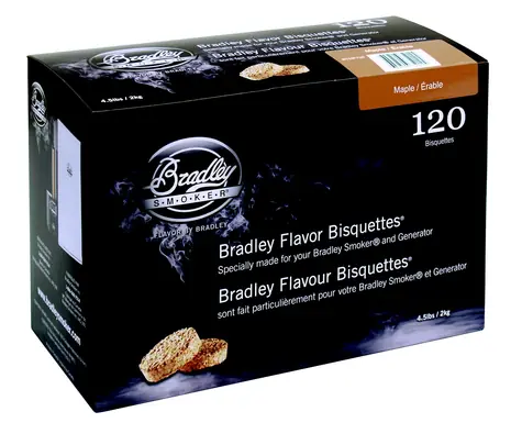 Bradley Smoker Javor 120 ks - Brikety udící