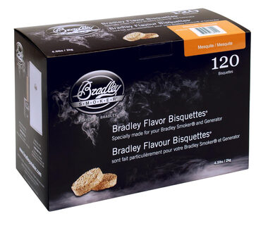 Bradley Smoker Mesquite 120 ks - Brikety udící