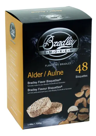 Bradley Smoker Olše 48 ks - Brikety udící